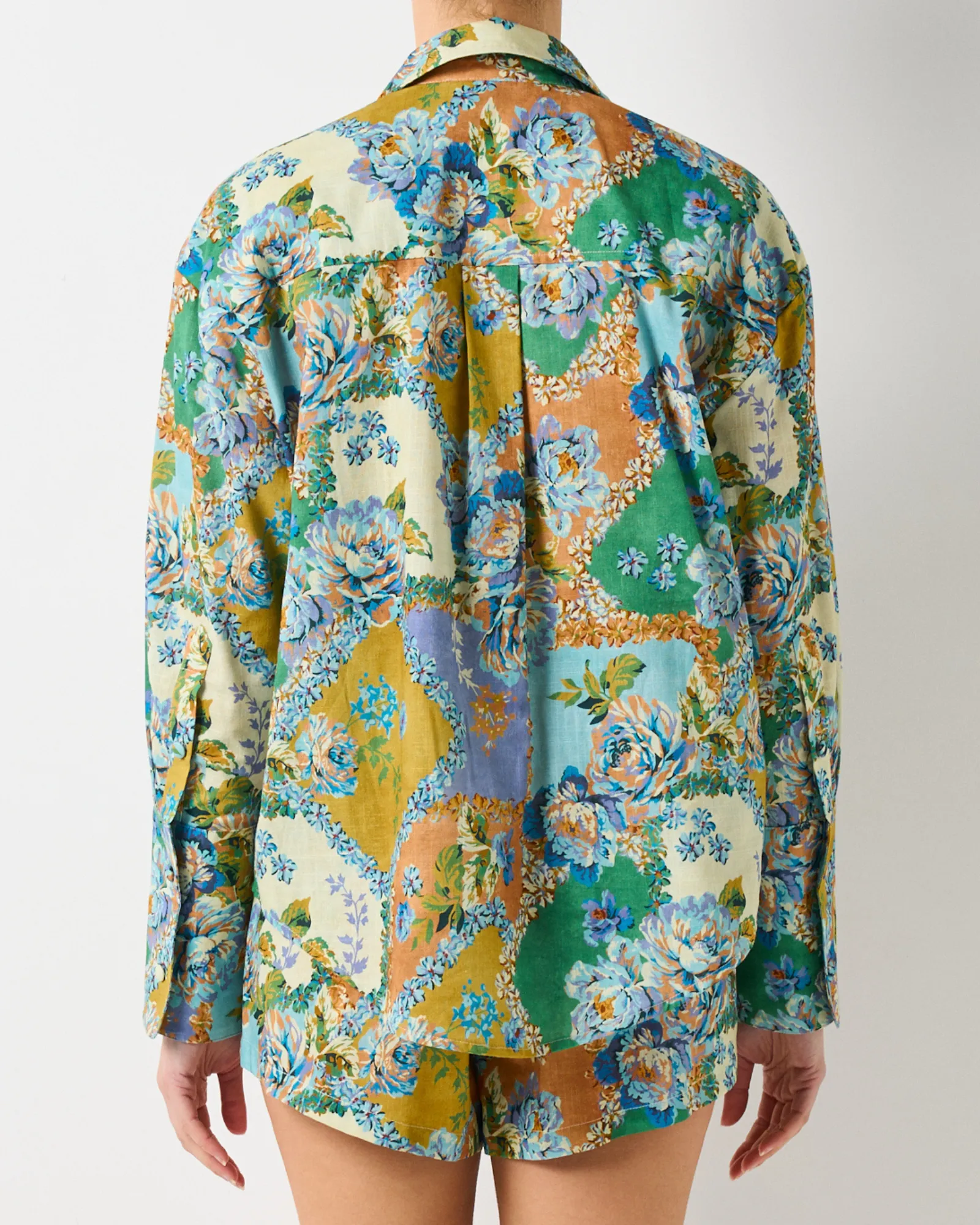 Ritz Shirt - Peony Patchwork sold by Walnut Melbourne product image thumbnail 4