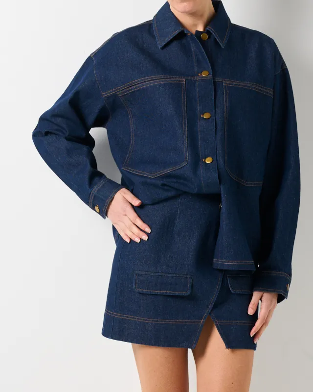 Dallas Skirt - Denim sold by Walnut Melbourne