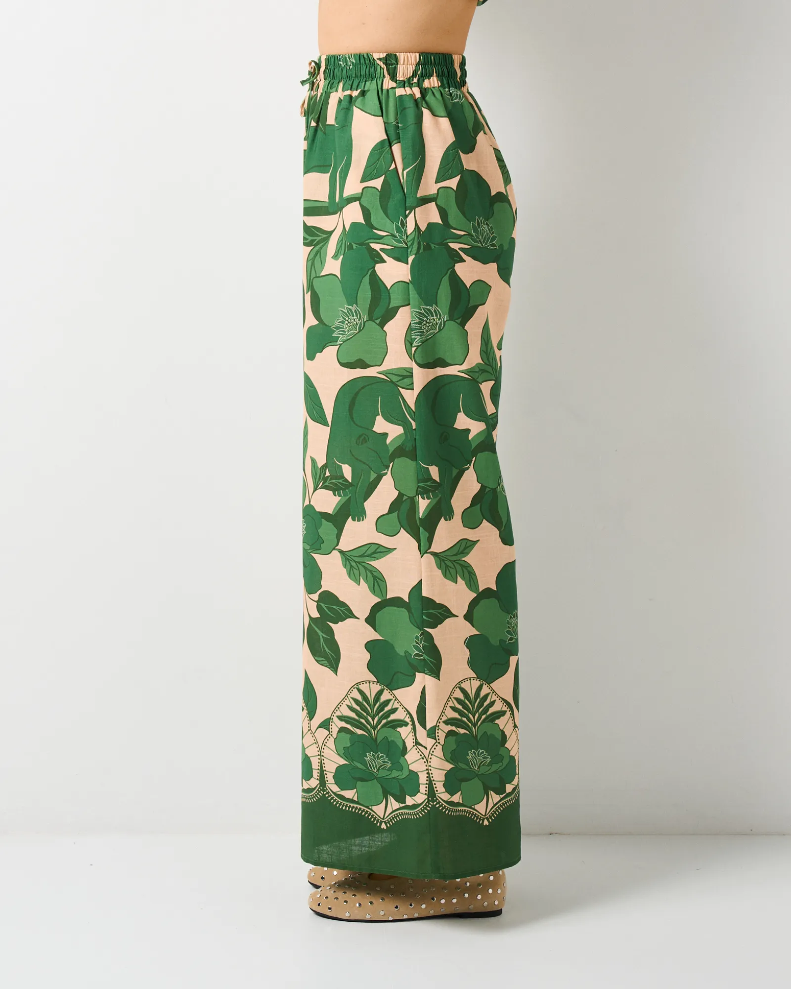 Vermont Pant - Jaguar jungle sold by Walnut Melbourne product image thumbnail 2