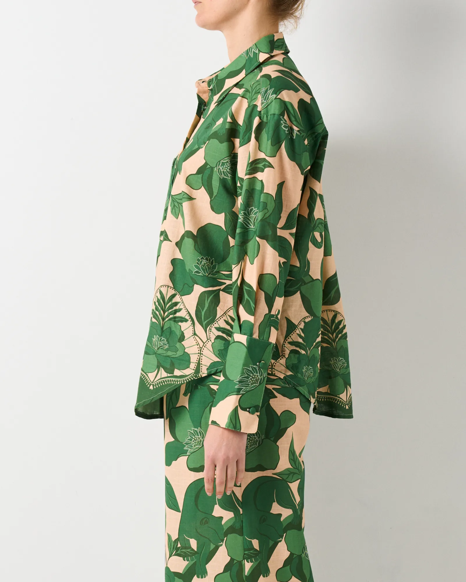 Ritz Shirt - Jaguar Jungle sold by Walnut Melbourne product image thumbnail 3