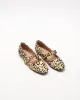 Bianca Leather Ballet - Beige Leopard sold by Walnut Melbourne