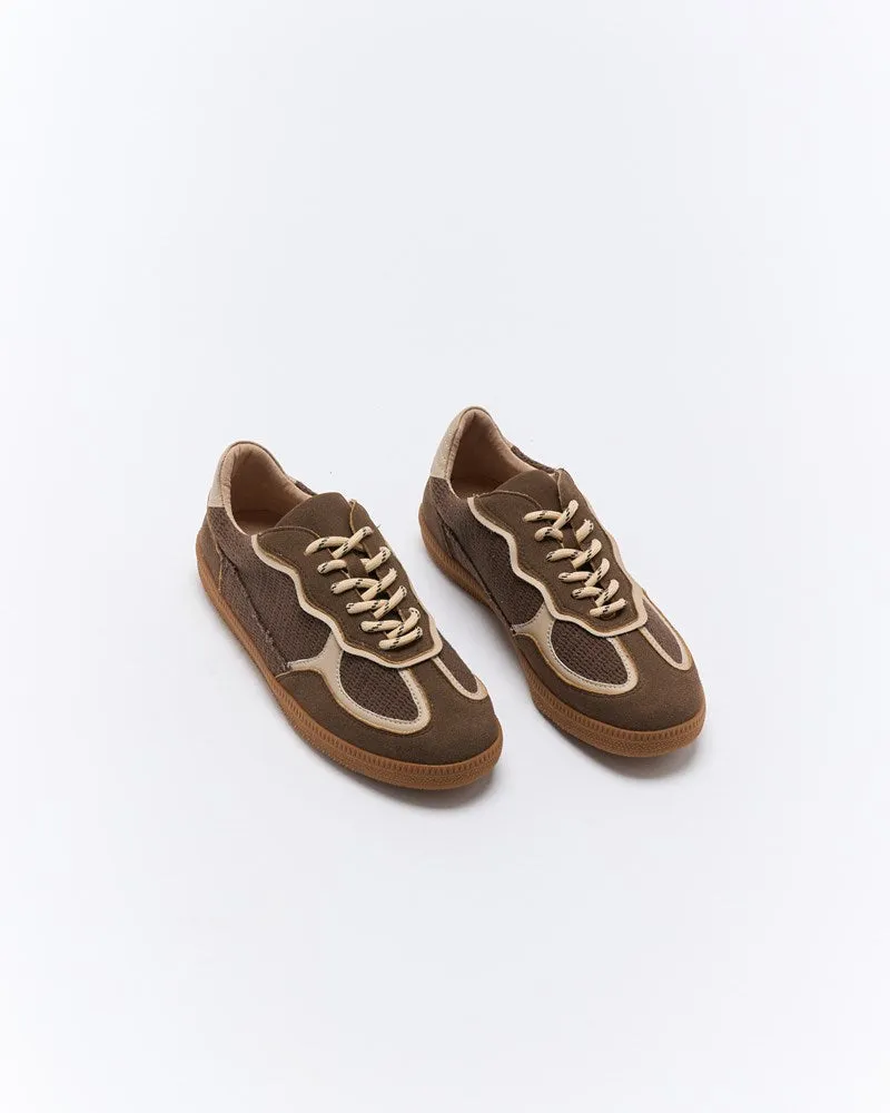 Fallon Sneaker - Chocolate Raffia sold by Walnut Melbourne product image thumbnail 2