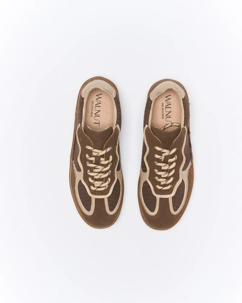 Fallon Sneaker - Chocolate Raffia sold by Walnut Melbourne product image thumbnail 3