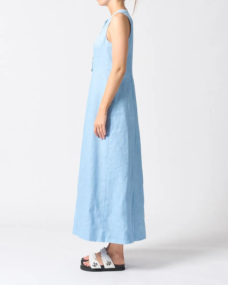 Malta Midi Dress - Sky Blue sold by Walnut Melbourne product image thumbnail 2
