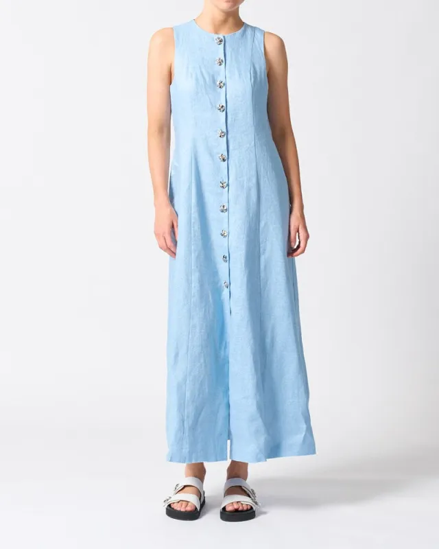 Malta Midi Dress - Sky Blue sold by Walnut Melbourne