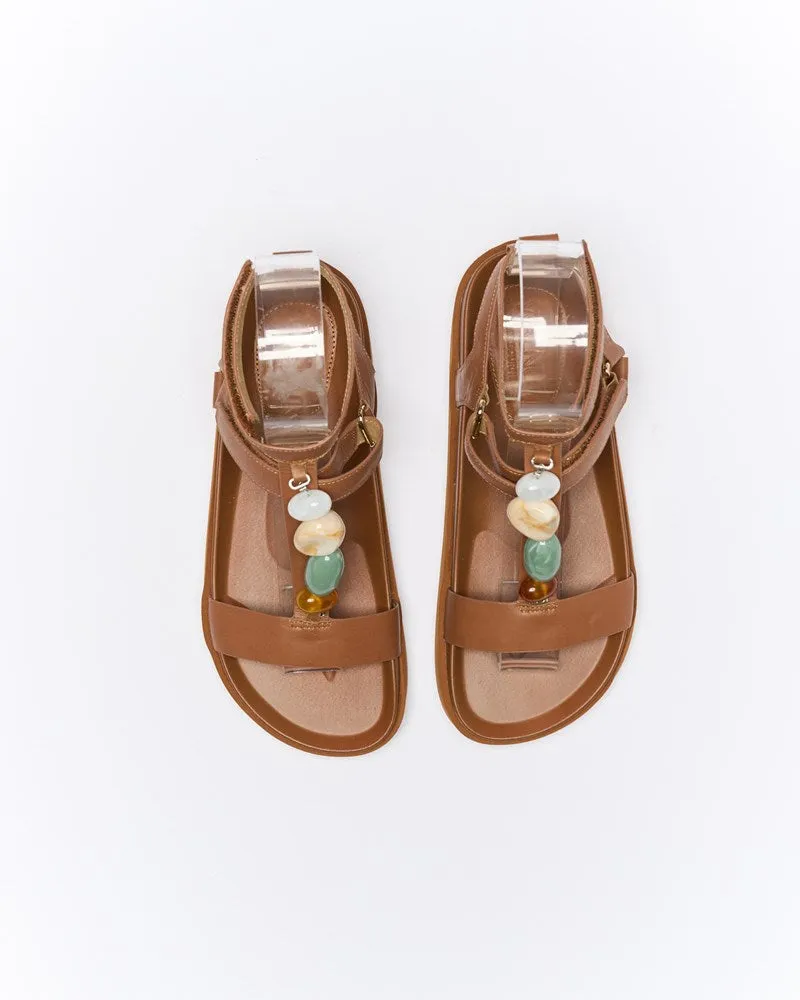 Mietta Leather Sandal - Mocha sold by Walnut Melbourne product image thumbnail 4