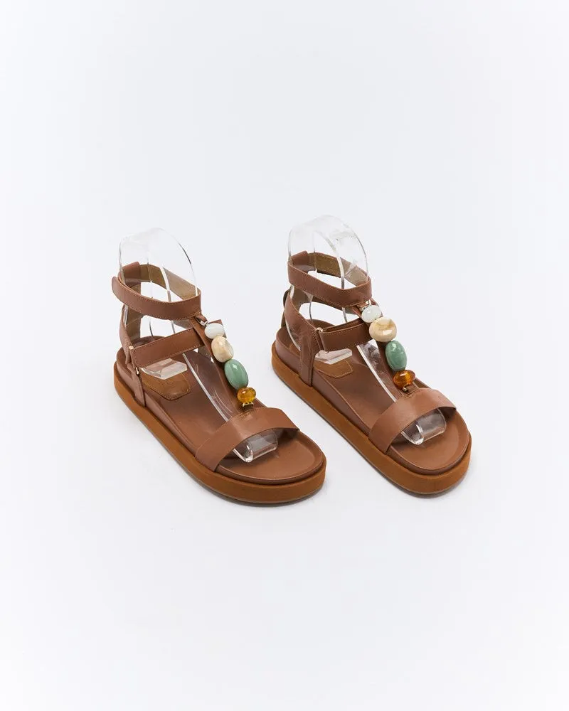 Mietta Leather Sandal - Mocha sold by Walnut Melbourne product image thumbnail 3
