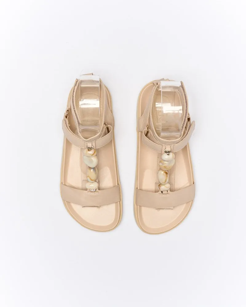 Mietta Leather Sandal - Oyster sold by Walnut Melbourne product image thumbnail 3
