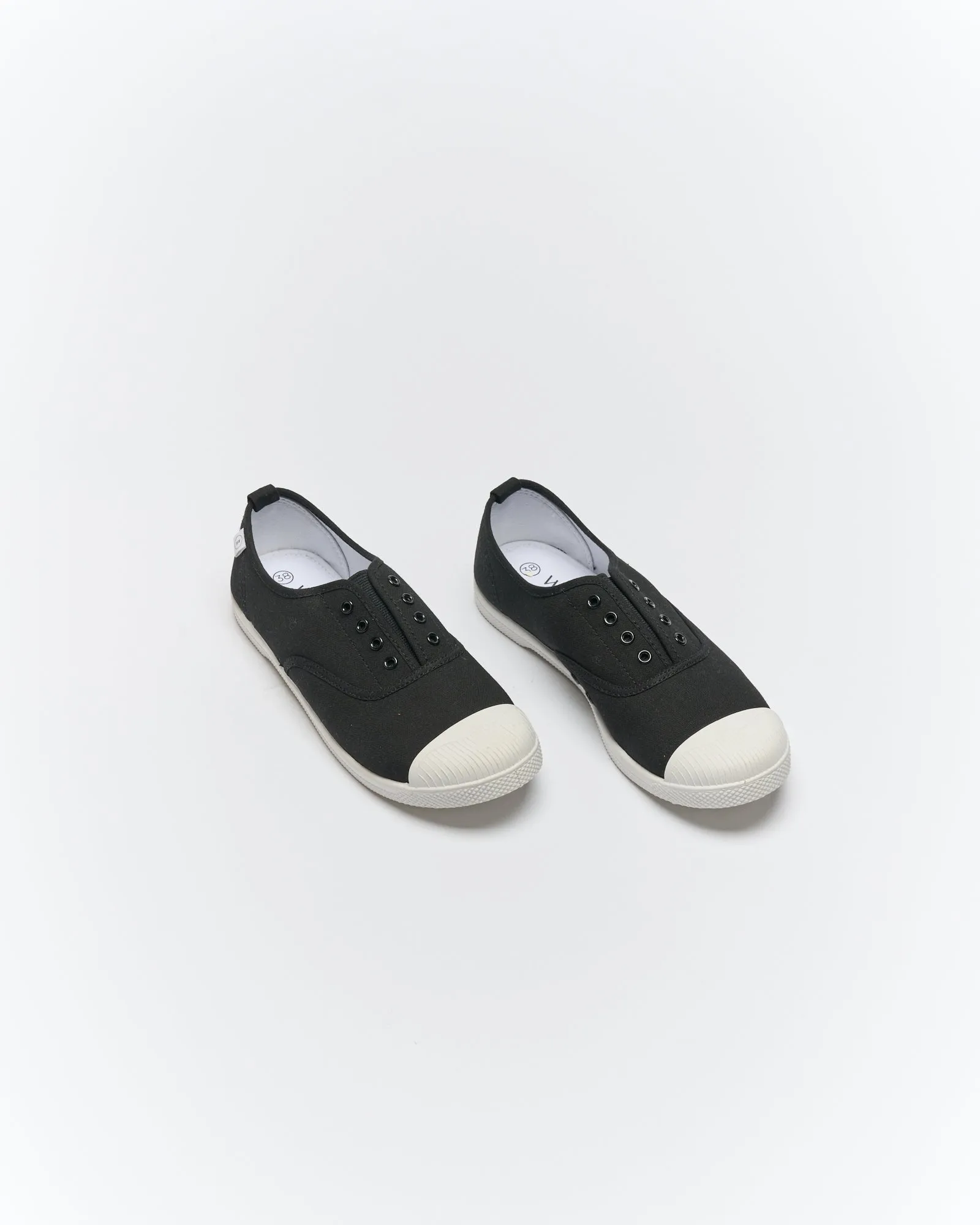 Euro Canvas Plimsole - Black sold by Walnut Melbourne product image thumbnail 2