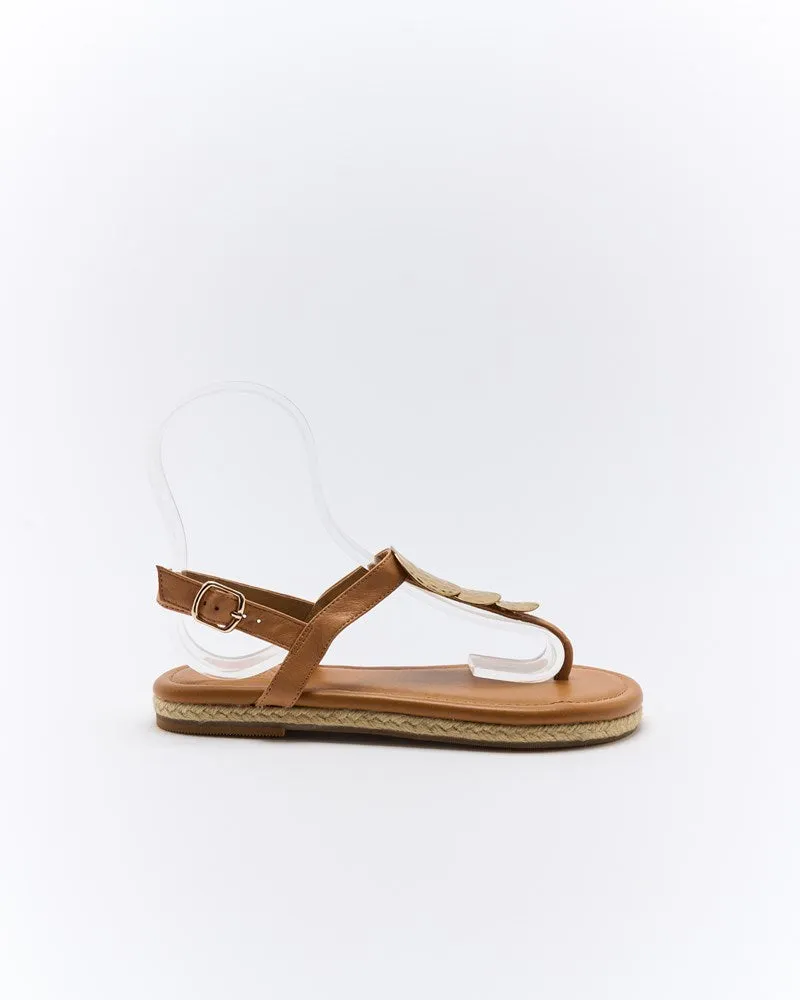 Ada Leather Sandal - Coconut Tan sold by Walnut Melbourne