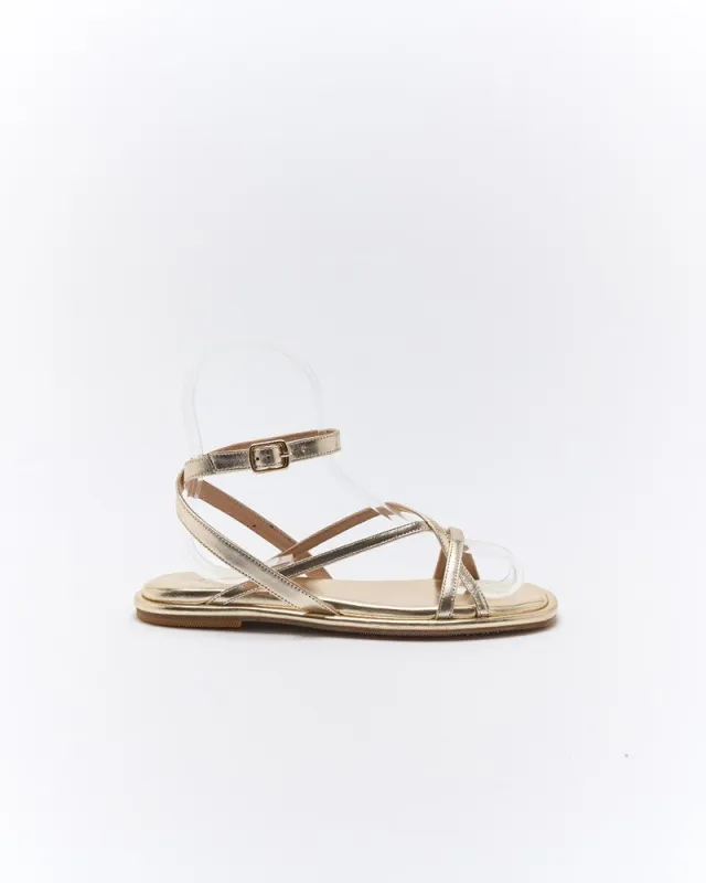 Ripley Leather Sandal - Soft Gold sold by Walnut Melbourne