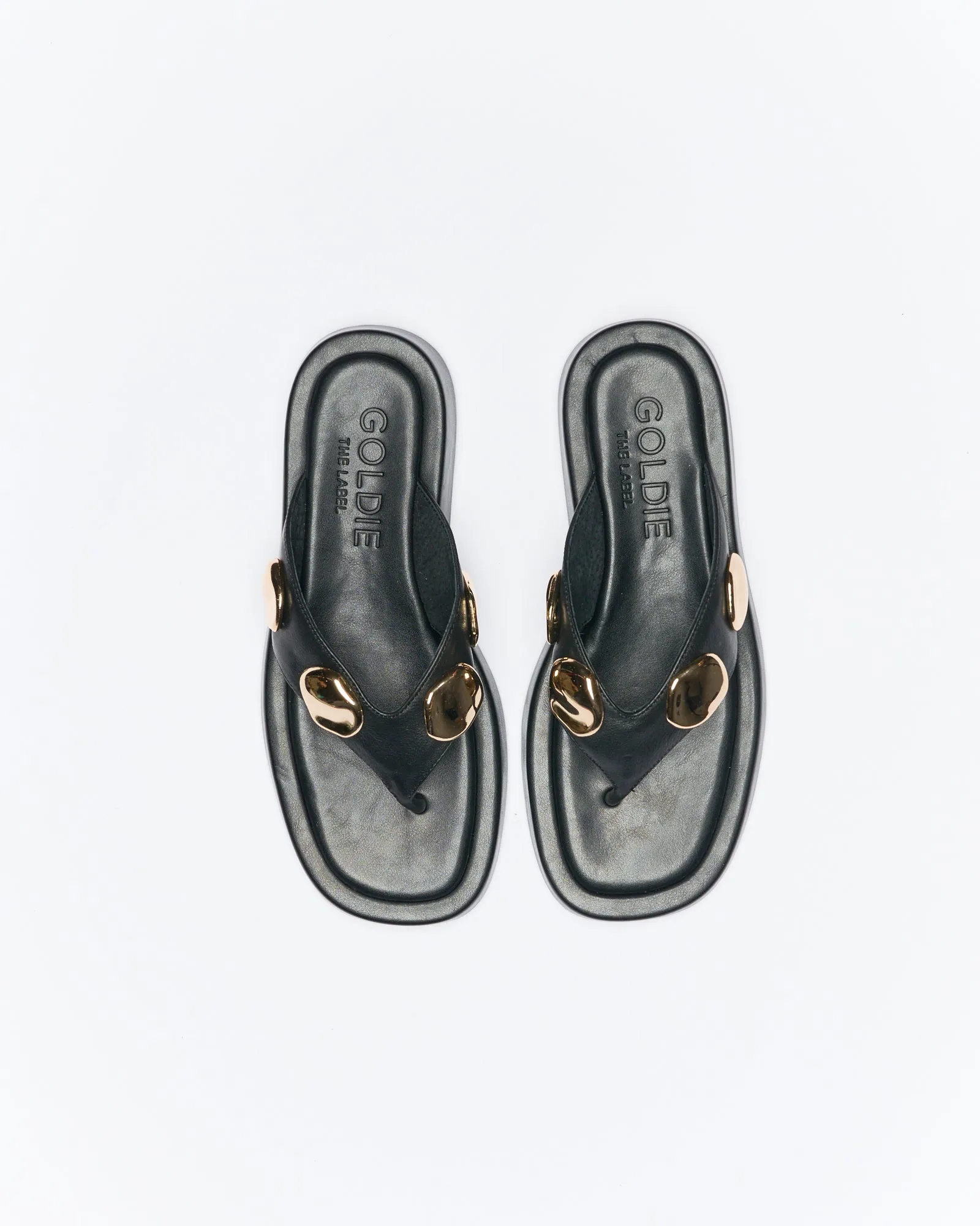 Boston Leather Slide - Black sold by Walnut Melbourne product image thumbnail 3