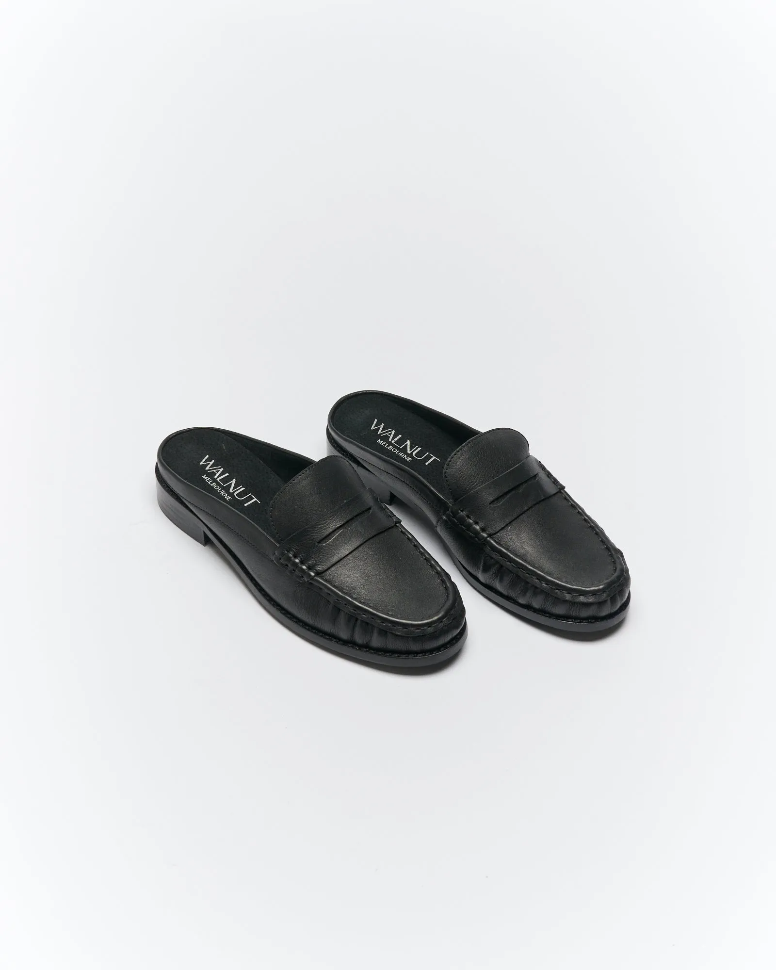 Hugo Leather Mule - Black sold by Walnut Melbourne product image thumbnail 2