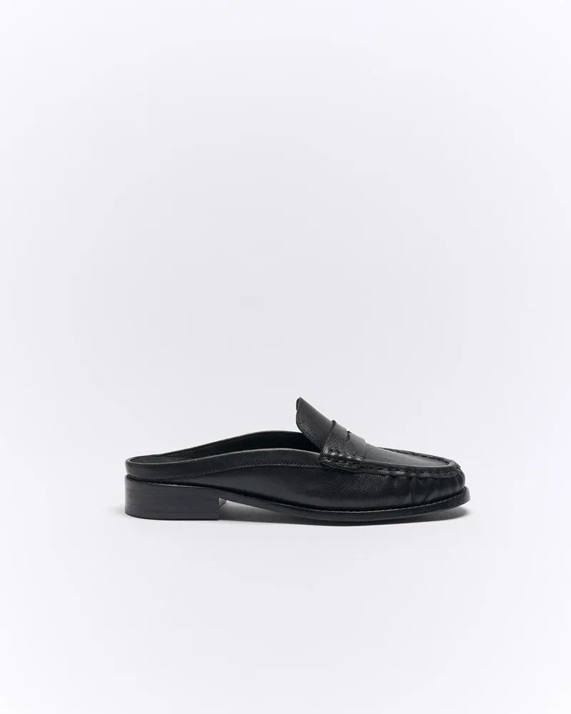 Hugo Leather Mule - Black sold by Walnut Melbourne