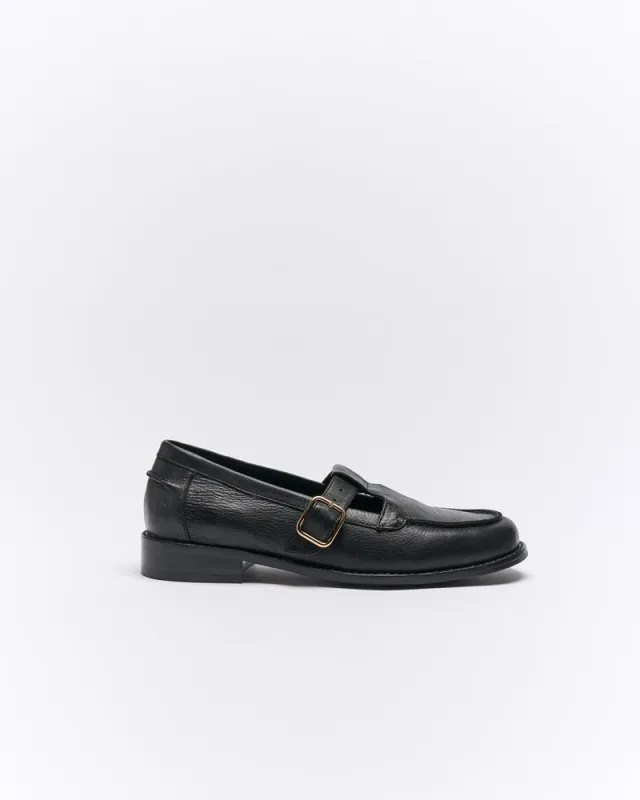 Helena Leather Loafer - Black made by Walnut Melbourne