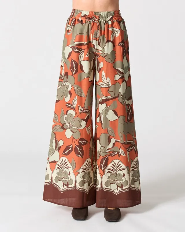 Vermont Pant - Jaguar Jungle Orange made by Walnut Melbourne