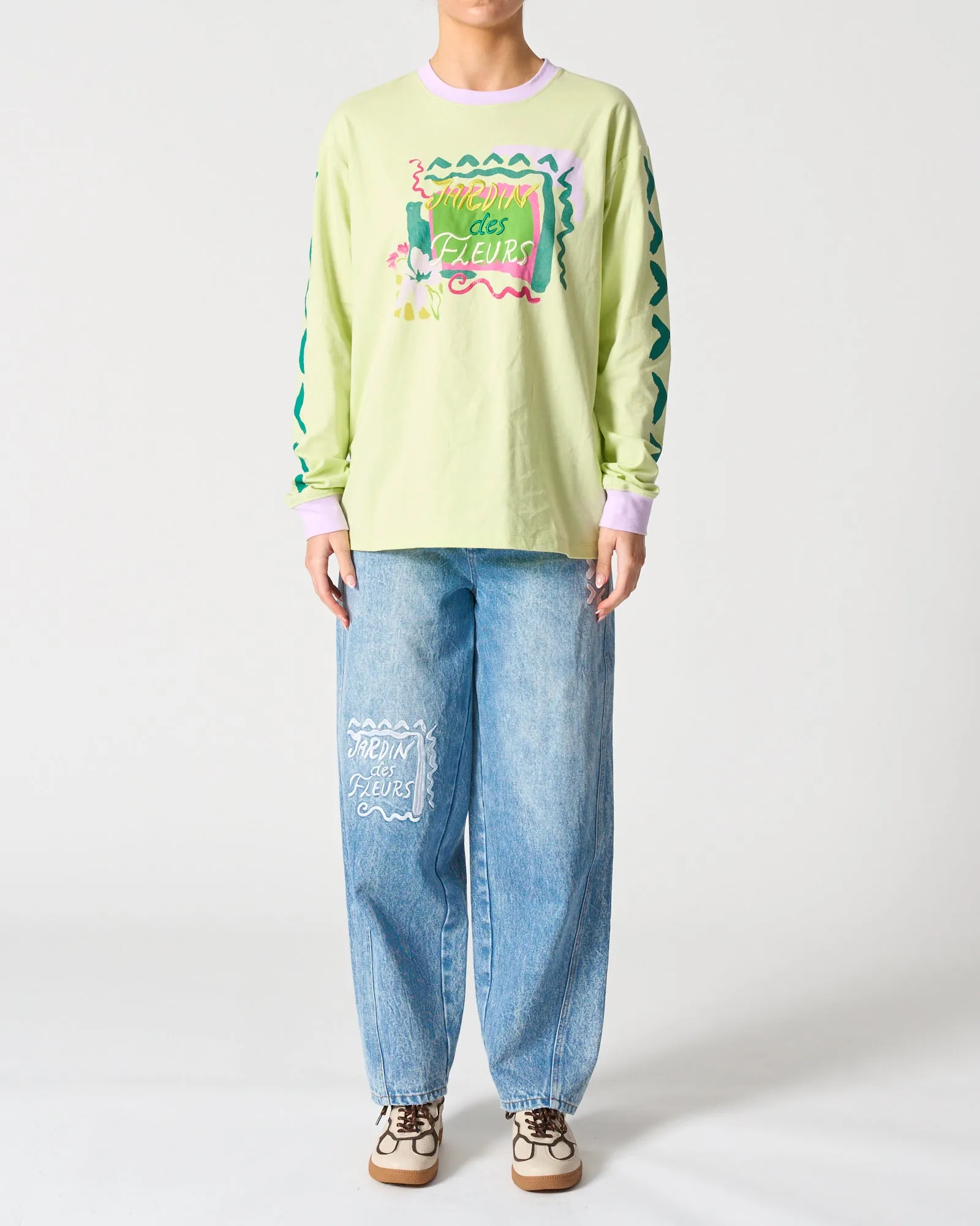Malibu Long Sleeve Tee - Jardin Des Fleur sold by Walnut Melbourne product image thumbnail 5