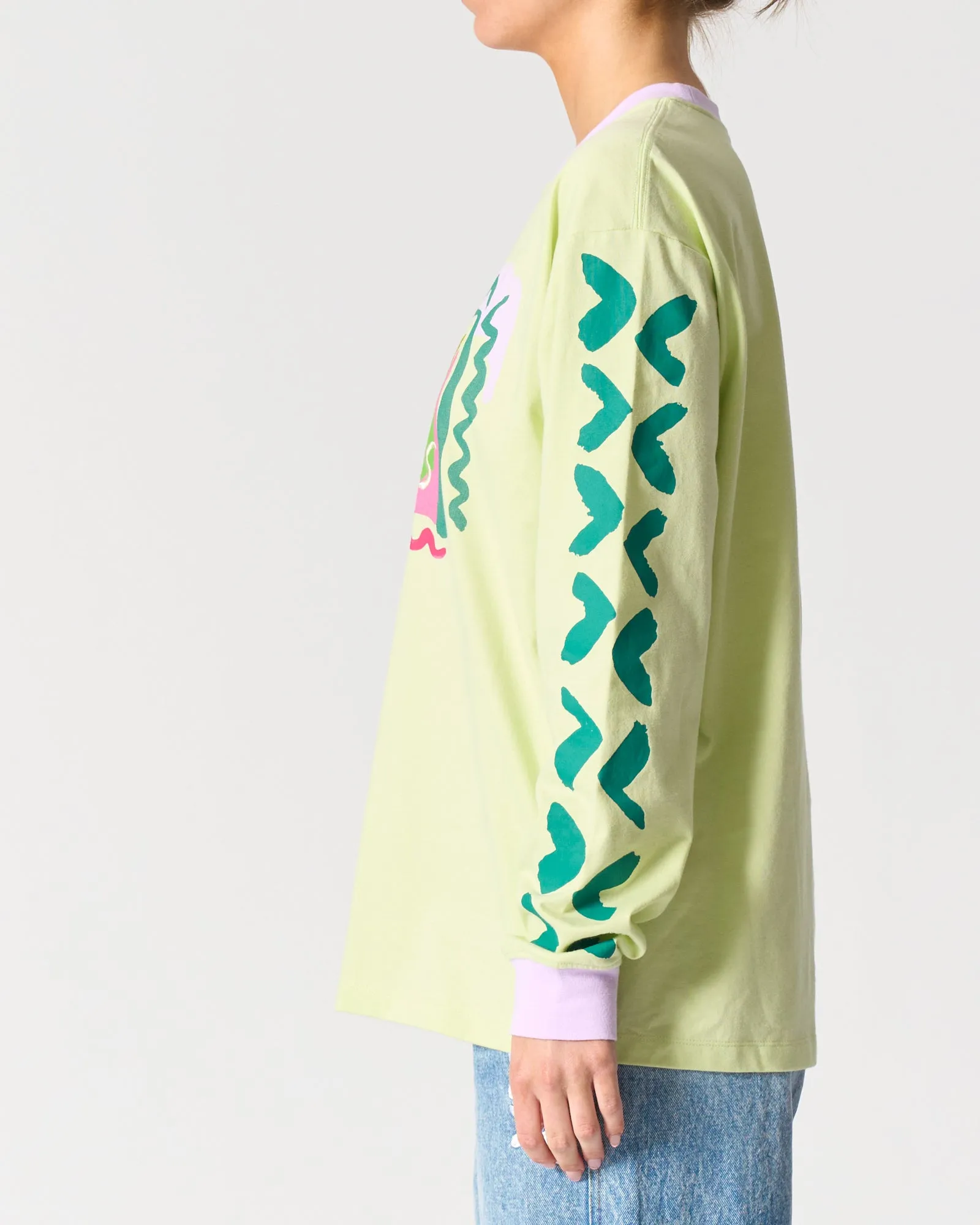 Malibu Long Sleeve Tee - Jardin Des Fleur sold by Walnut Melbourne product image thumbnail 2