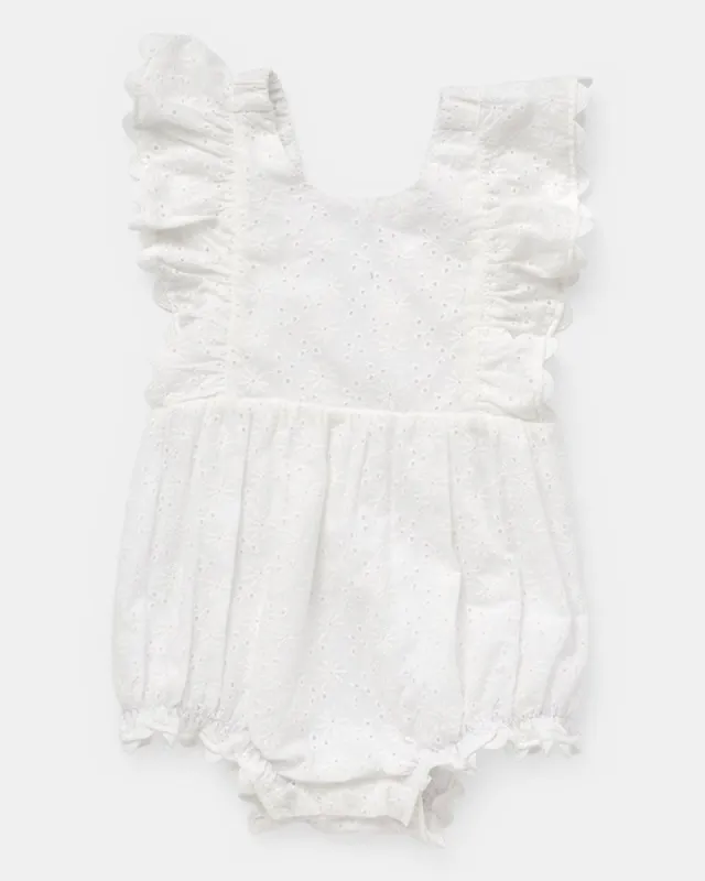Matteo Romper - White sold by Walnut Melbourne