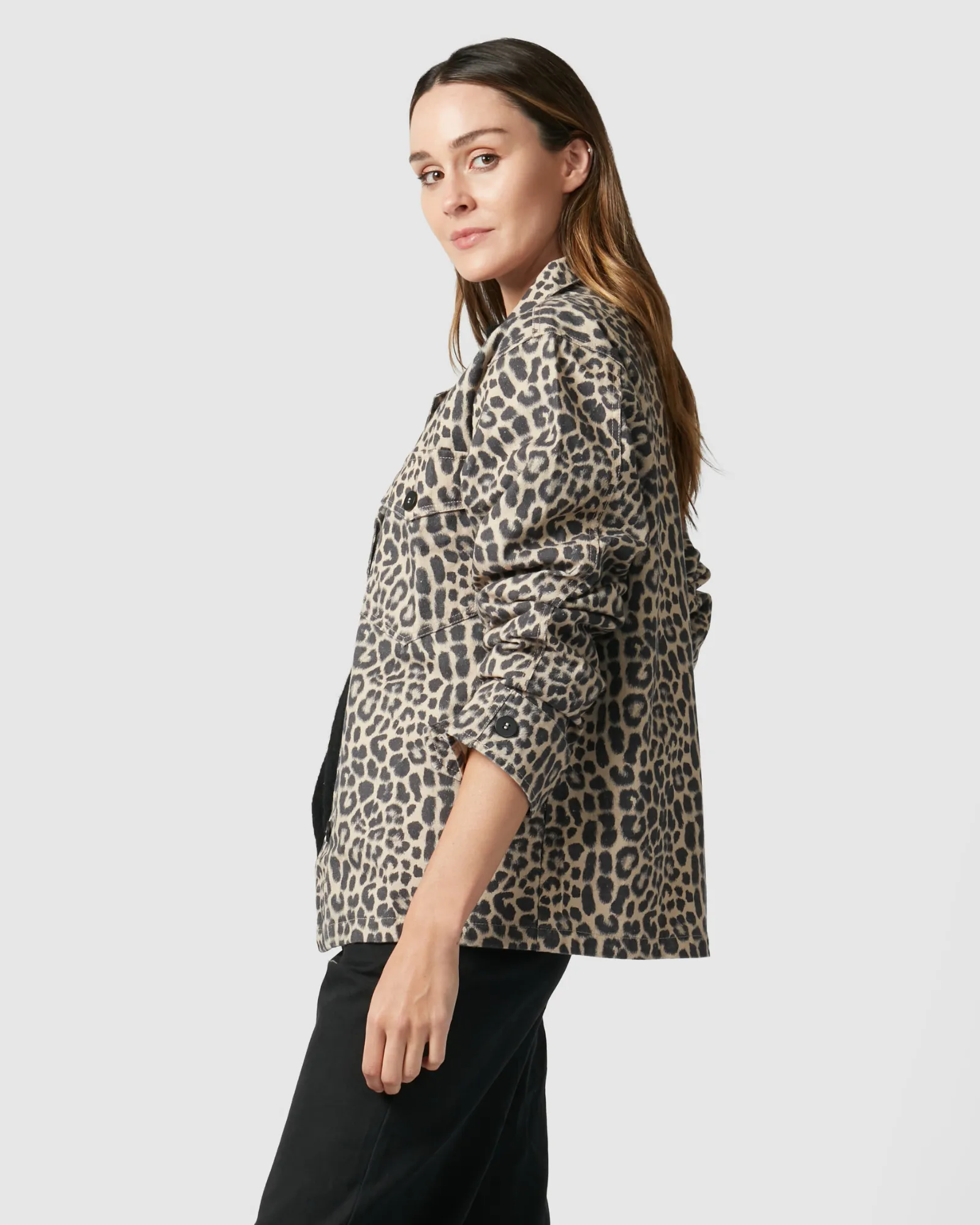 Berlin Jacket - Leopard sold by Walnut Melbourne product image thumbnail 2