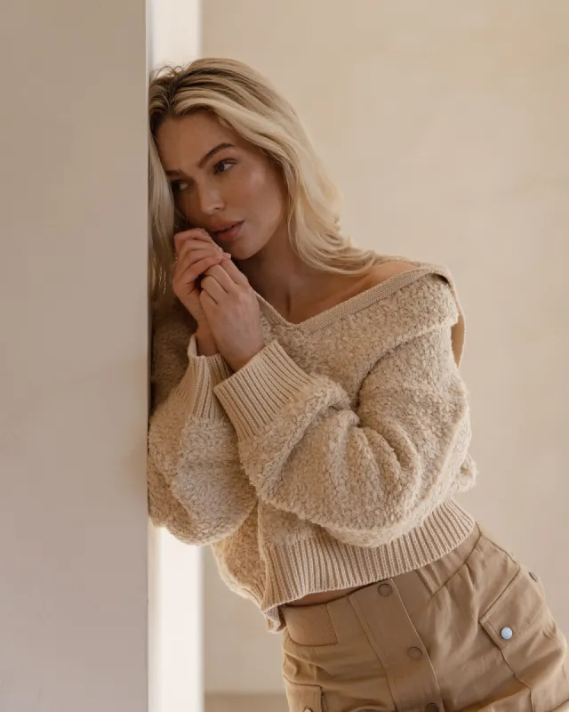 Fjord Knit Jumper - Cream sold by Walnut Melbourne