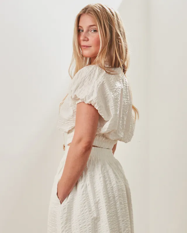 Capri Top - White sold by Walnut Melbourne
