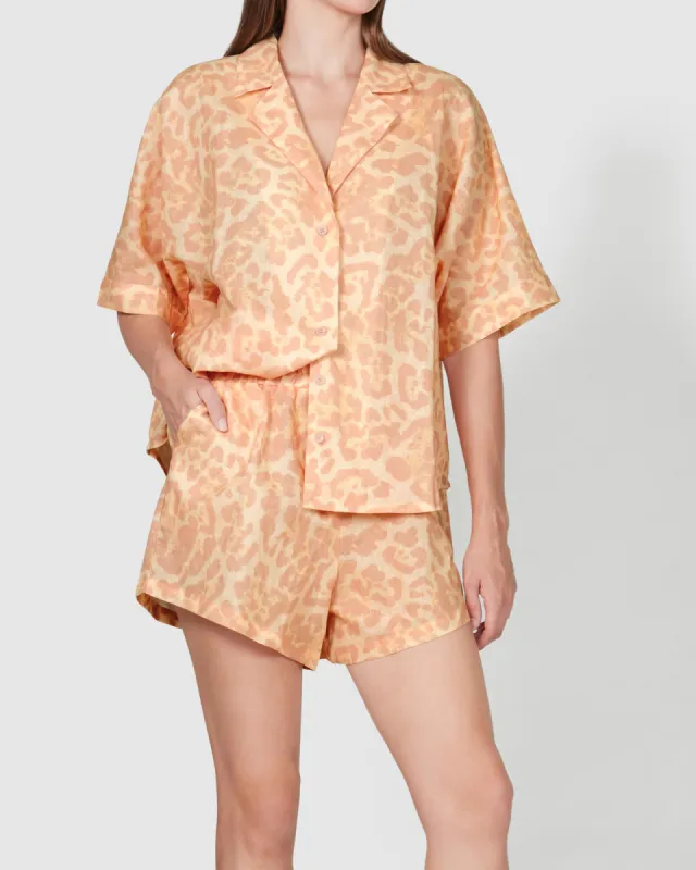 Tropez Shirt - Cheetah sold by Walnut Melbourne