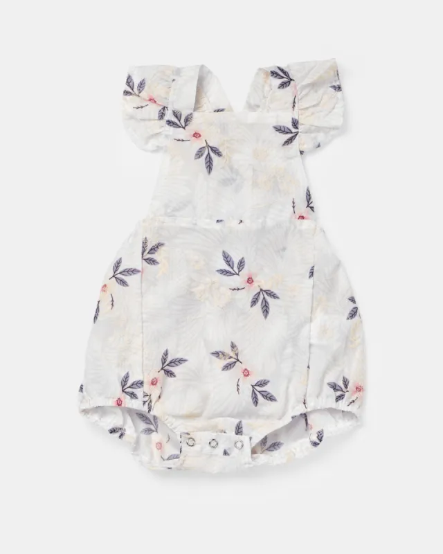 Isabella Romper - Pink Lace sold by Walnut Melbourne