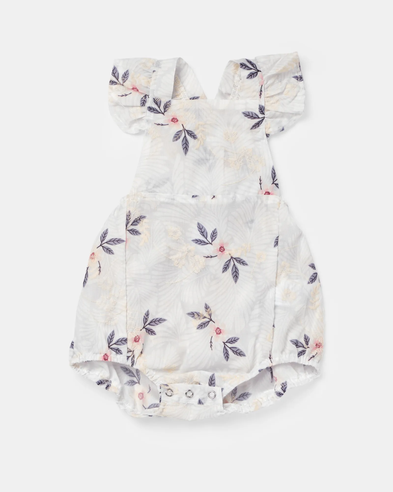 Isabella Romper - Pink Lace sold by Walnut Melbourne