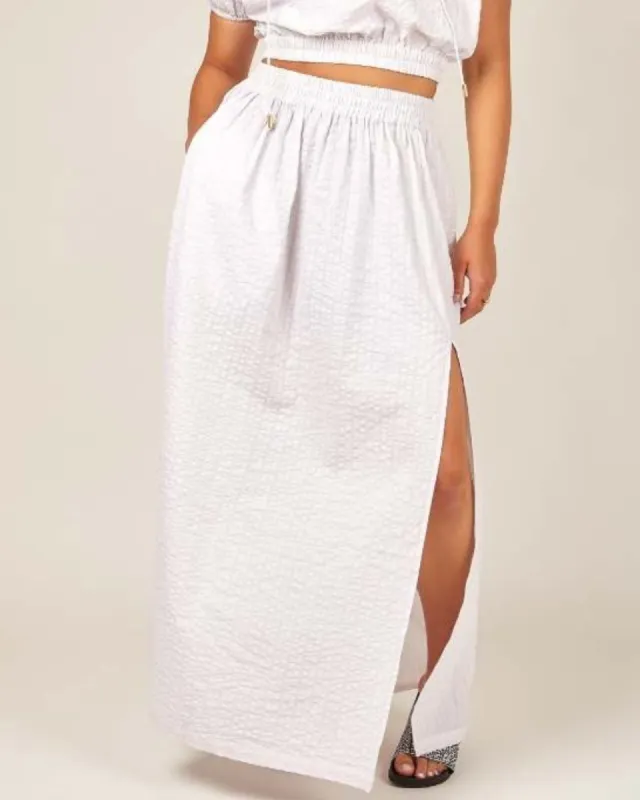 Capri Skirt - White sold by Walnut Melbourne