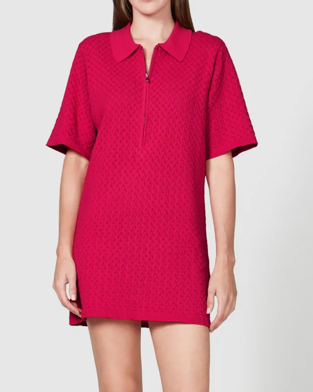 Marseille Dress - Fuchsia sold by Walnut Melbourne