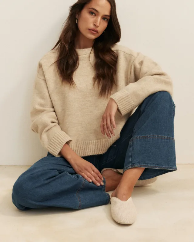 Shana Mule - Vanilla sold by Walnut Melbourne