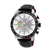 Gevril GV2 Men's Scuderia White Dial Black Leather Chronograph Date Watch 9920 sold by Watch2Day