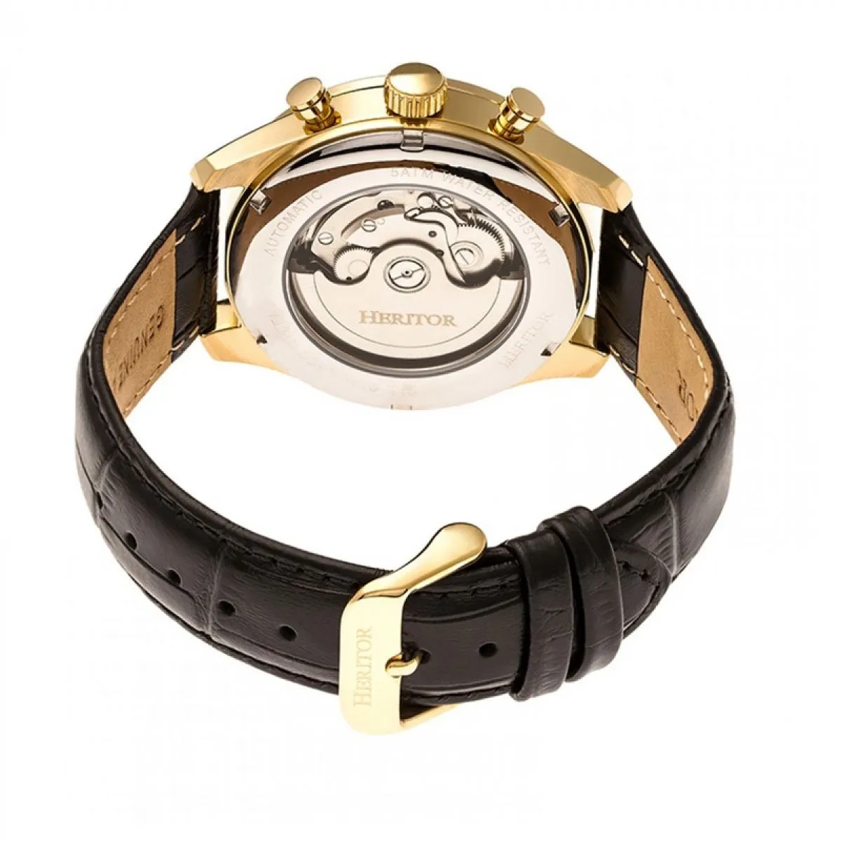 Heritor Automatic Benedict HERHR6803 Heren Horloge 40mm 5 ATM sold by Watch2Day product image thumbnail 3