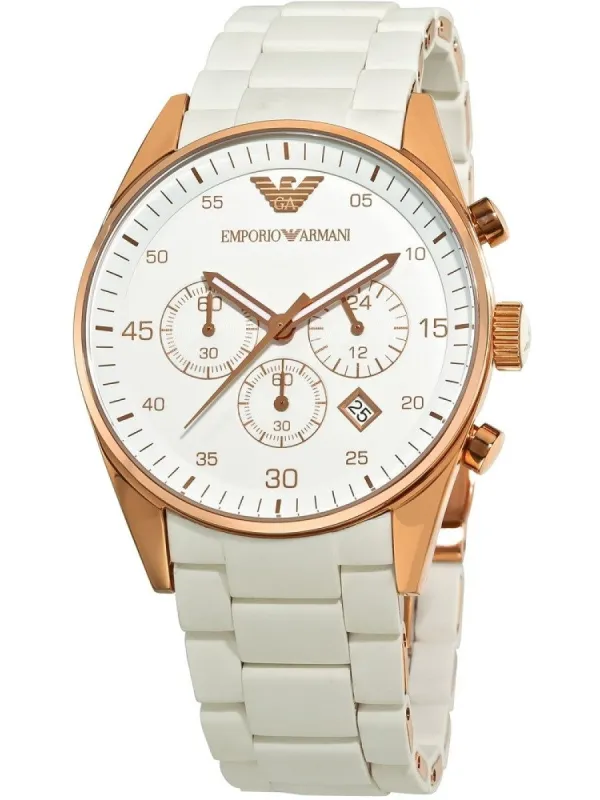 Armani AR5919 Heren Horloge 43mm 5ATM sold by Watch2Day