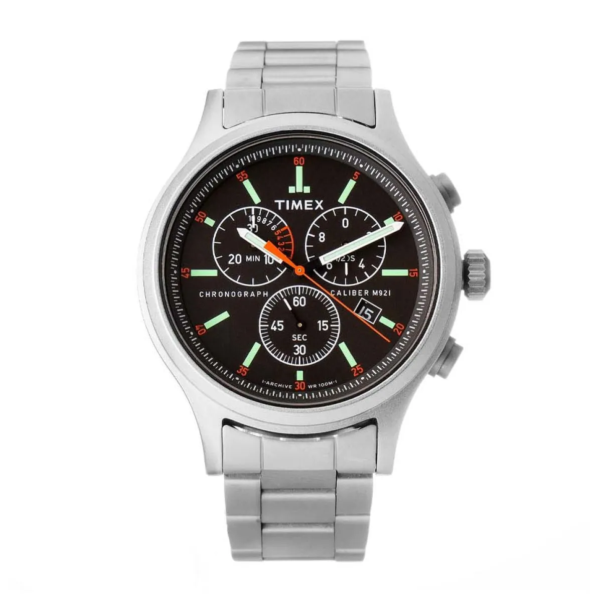 TIMEX TW2V08800LG Heren Horloge 43MM 10ATM sold by Watch2Day