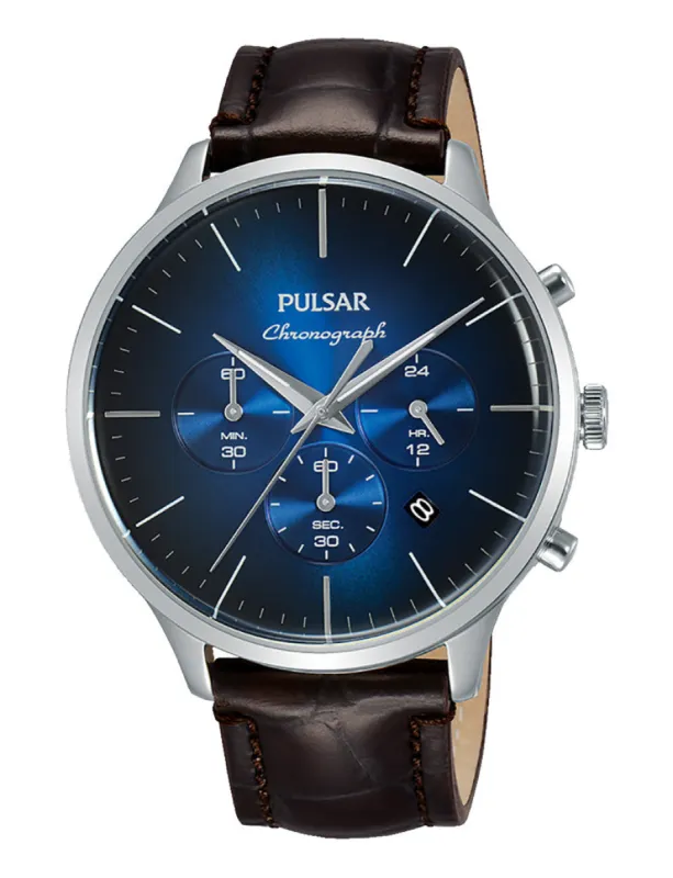 Pulsar PT3863X1 Heren Horloge 43mm 10ATM sold by Watch2Day