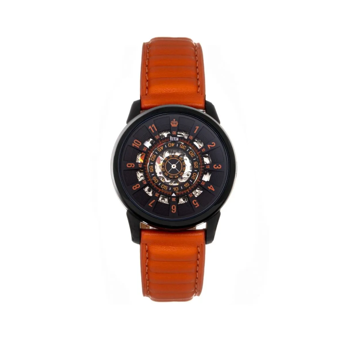 Reign Monterey Staal Leder Heren | REIRN6405 sold by Watch2Day product image thumbnail 4