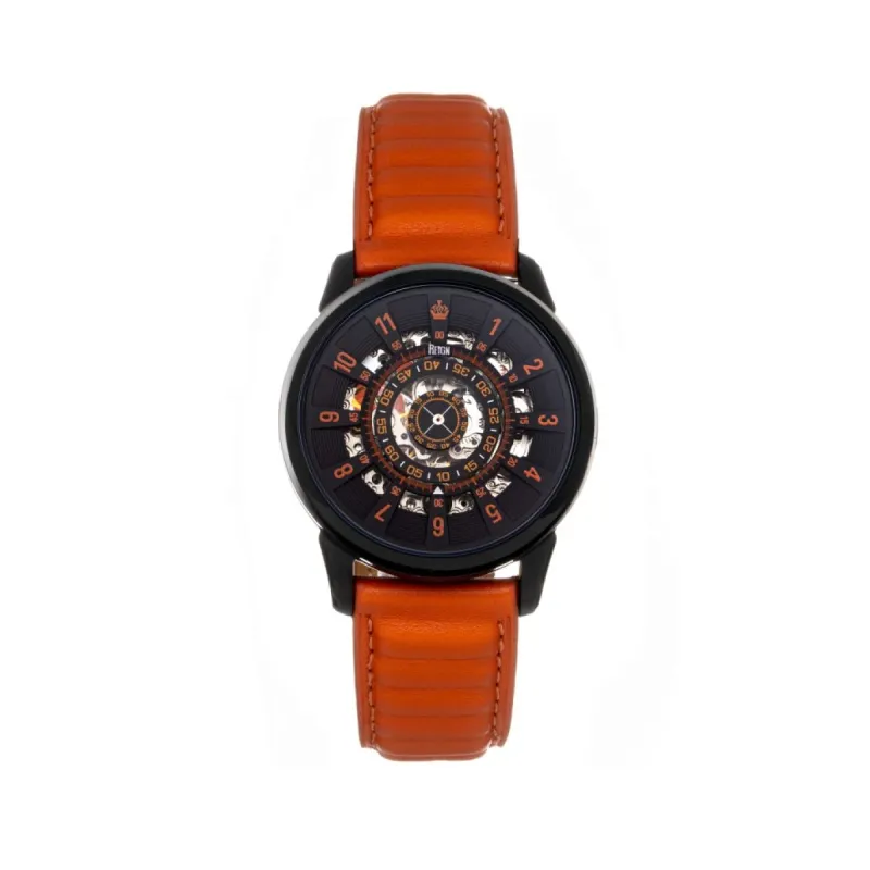 Reign Monterey Staal Leder Heren | REIRN6405 sold by Watch2Day