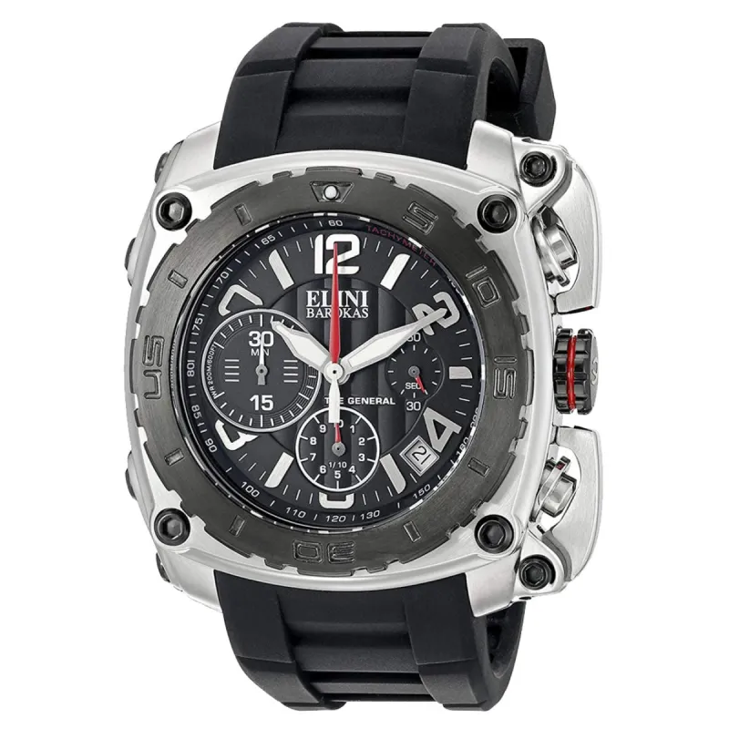 Elini Barokas The General Chronograph | ELINI-20010-01-BB sold by Watch2Day