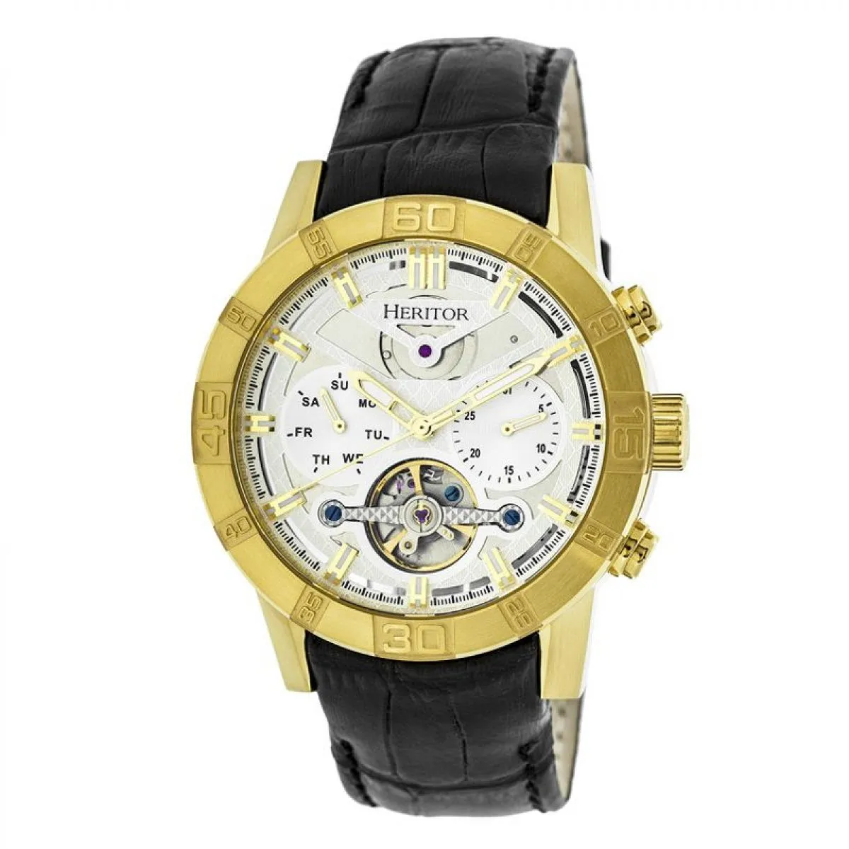 Heritor Hannibal HERHR4103 Heren horloge 44mm 5 ATM sold by Watch2Day product image thumbnail 4