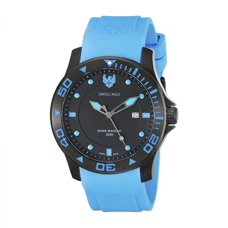 Swiss Eagle SEA BRIDGE Chronograph SE-9002-03 46mm sold by Watch2Day