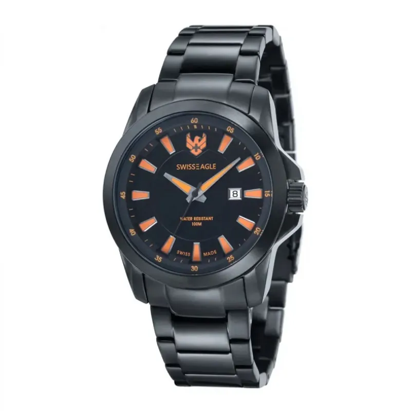 Swiss Eagle Zermatt 3 Hand Date SE-9056-66 sold by Watch2Day