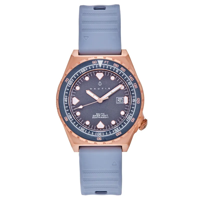 Nautis Baltic NAUN104-5 Heren Horloge 45mm 20 ATM sold by Watch2Day