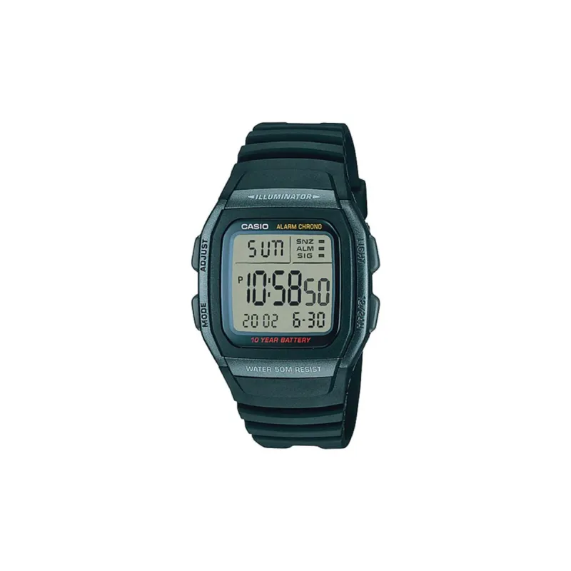 Casio W-96H-1B Heren Horloge 35mm 5ATM sold by Watch2Day