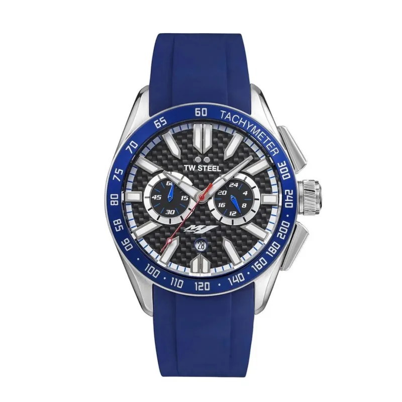 TW Steel GS3 Yamaha Factory Racing Heren Horloge 42mm 10ATM made by Watch2Day