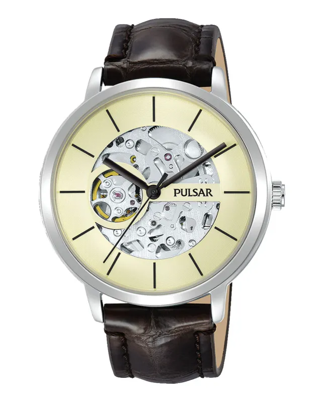 Pulsar P8A005X1 Heren Horloge 42 mm 5 ATM made by Watch2Day