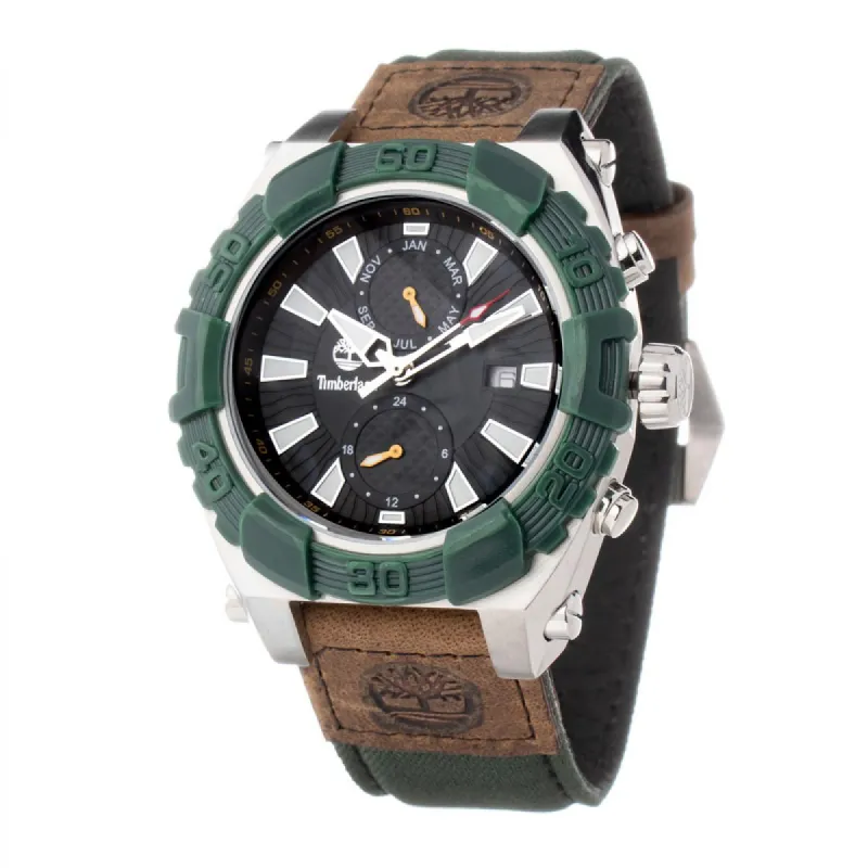 Timberland Heren Horloge TBL13331STB-15GGP 45MM made by Watch2Day