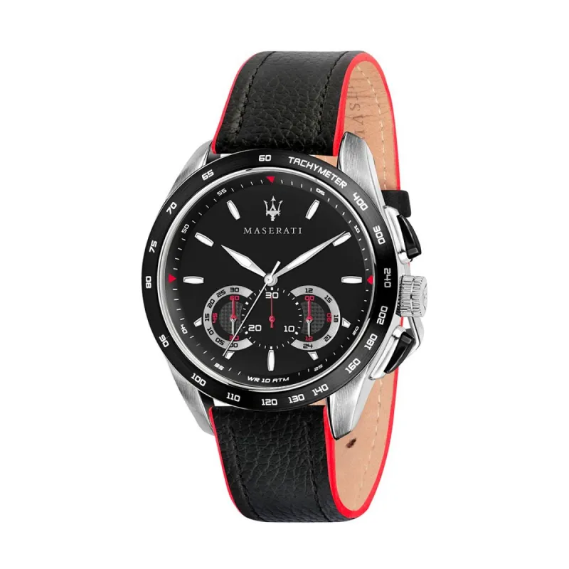 Maserati Traguardo R8871612028 Heren Horloge 45mm 10 ATM made by Watch2Day