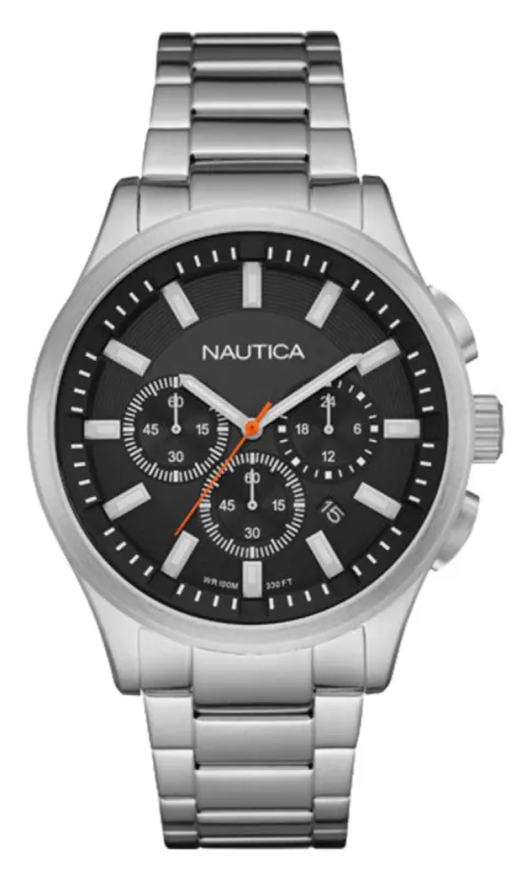 Nautica NAI19532G Heren Horloge 44mm 10 ATM sold by Watch2Day